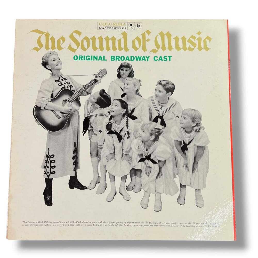 Mary Martin - The Sound Of Music Original Broadway Cast Vinyl LP KOL 5450
